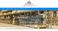 Desktop Screenshot of ajlogistics.com